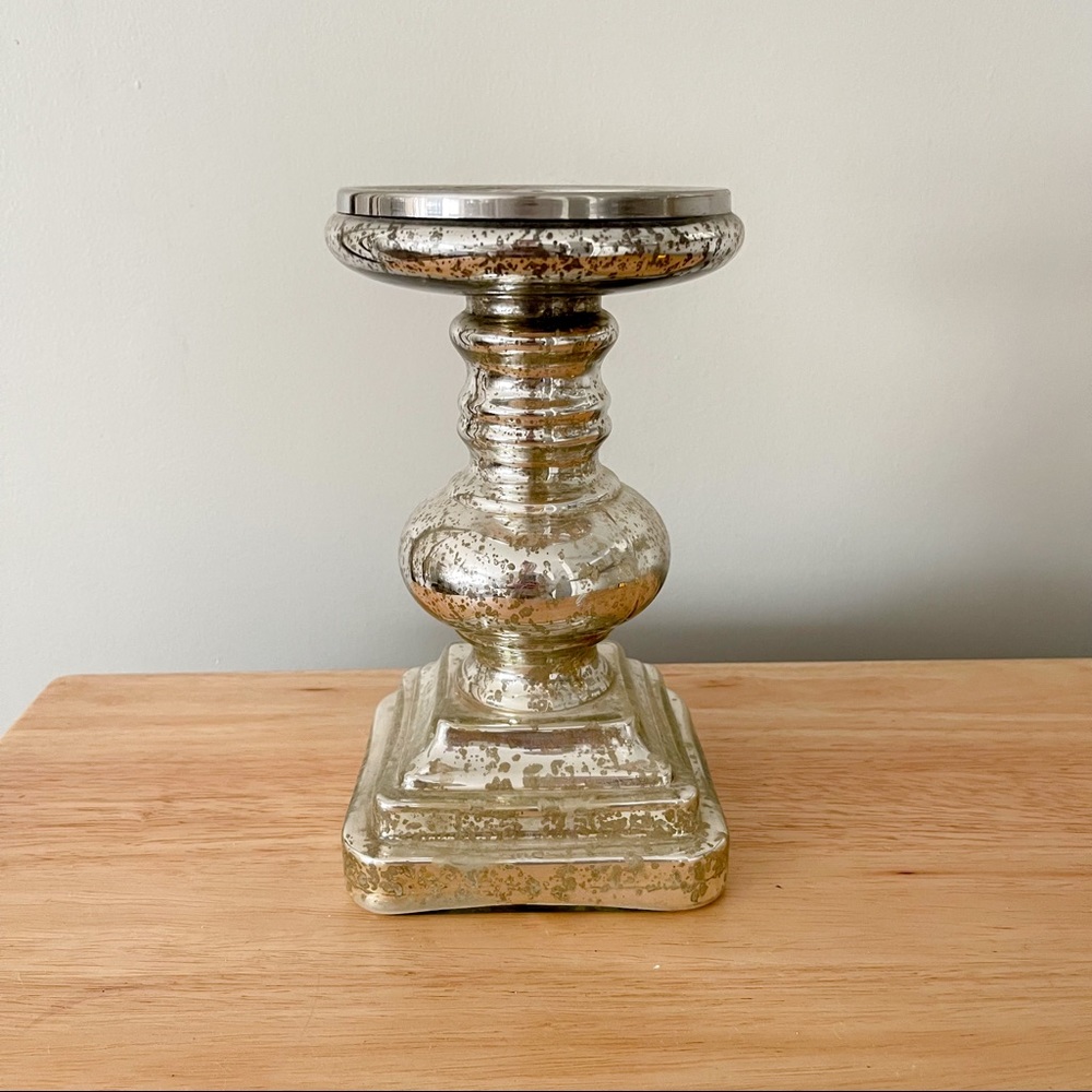 Pottery barn mercury candle holder